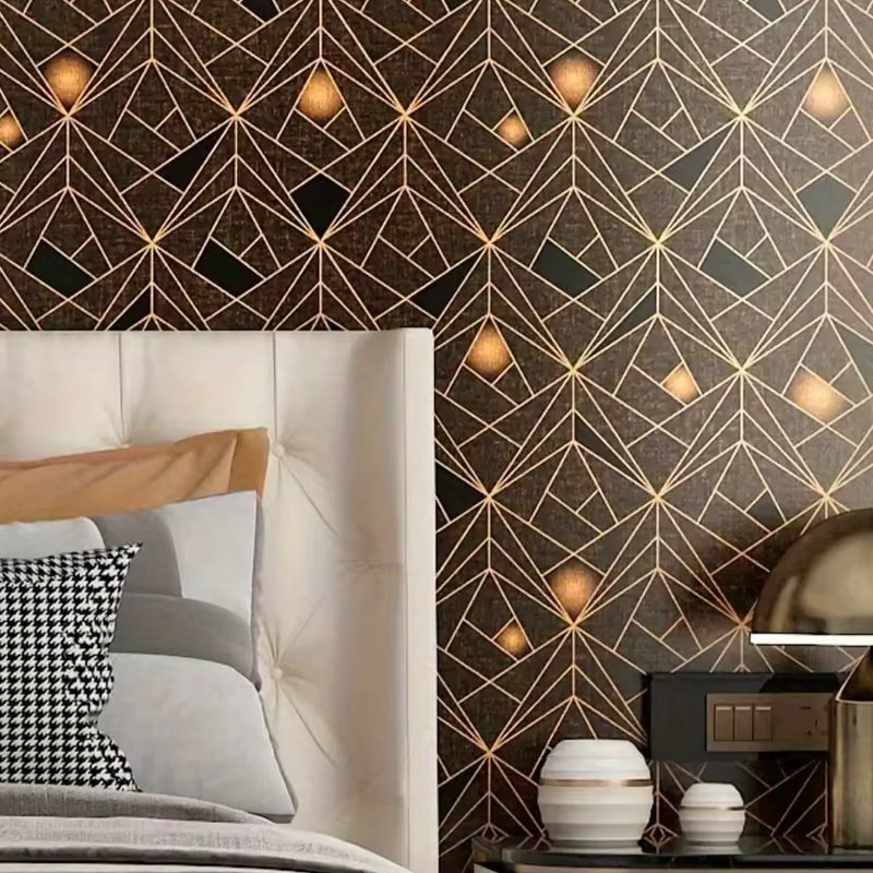 TTOKKONG Wandtapete mit geometrischem Design, selbstklebend und wasserfest für Küche, Tisch und Schrank - Bild 2