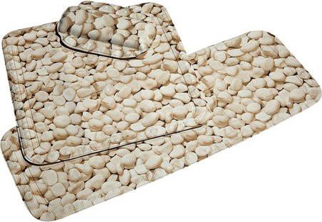 Kleine Wolke Wanneneinlage beige B: 36 cm, L: 92 cm - Bild 1