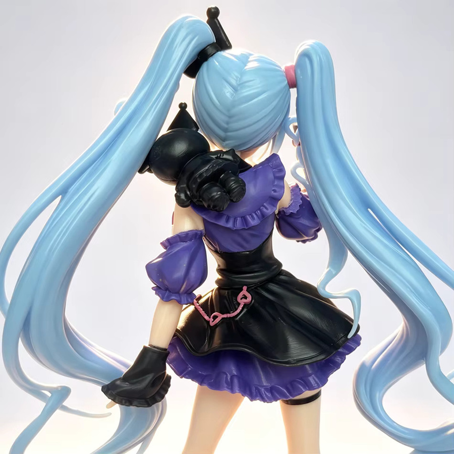 Bandai Hatsune Miku Kuromi Trio Anime-Figur, PVC-Modell, ab 3 Jahren - Bild 3