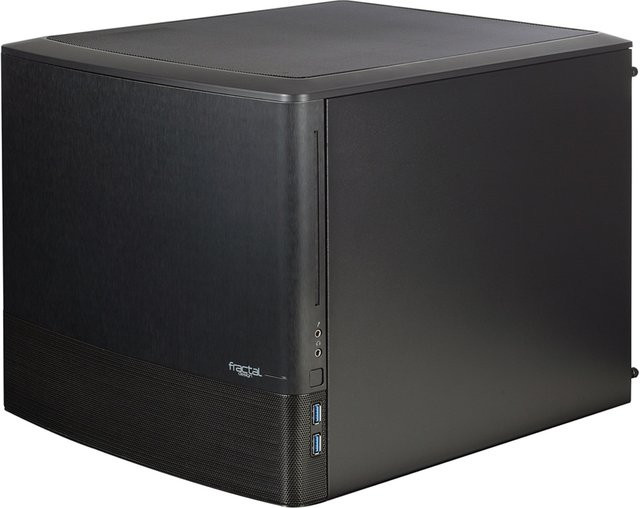 Fractal Design NODE 804 Gehäuse in Schwarz für micro ATX und Mini-ITX mit HDD-Unterstützung - Bild 1