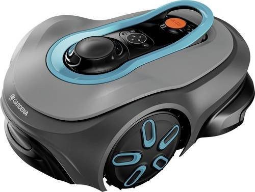 Gardena SILENO smart free Mähroboter-Set kabellos mit GPS, Anthrazit, für Flächen bis 800 m²