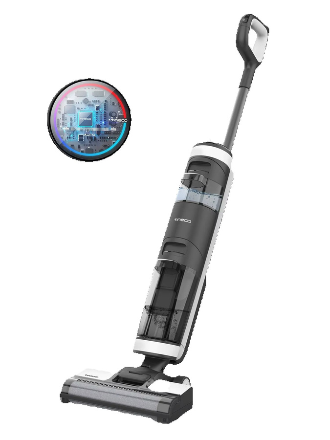 Tineco Floor One S3 Breeze Kabelloser Nass-Trocken Akku-Staubsauger und Bodenwischer mit Selbstreinigungsfunktion in Weiß - Bild 6