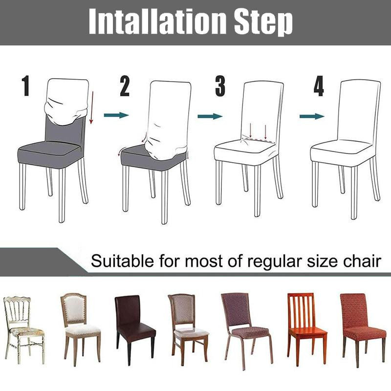 Yiran Furniture Silberfuchs Samt Stuhlbezug aus elastischem Samtstoff in Rosa, B/T/H: 38 x 38 x 4 cm - Bild 1