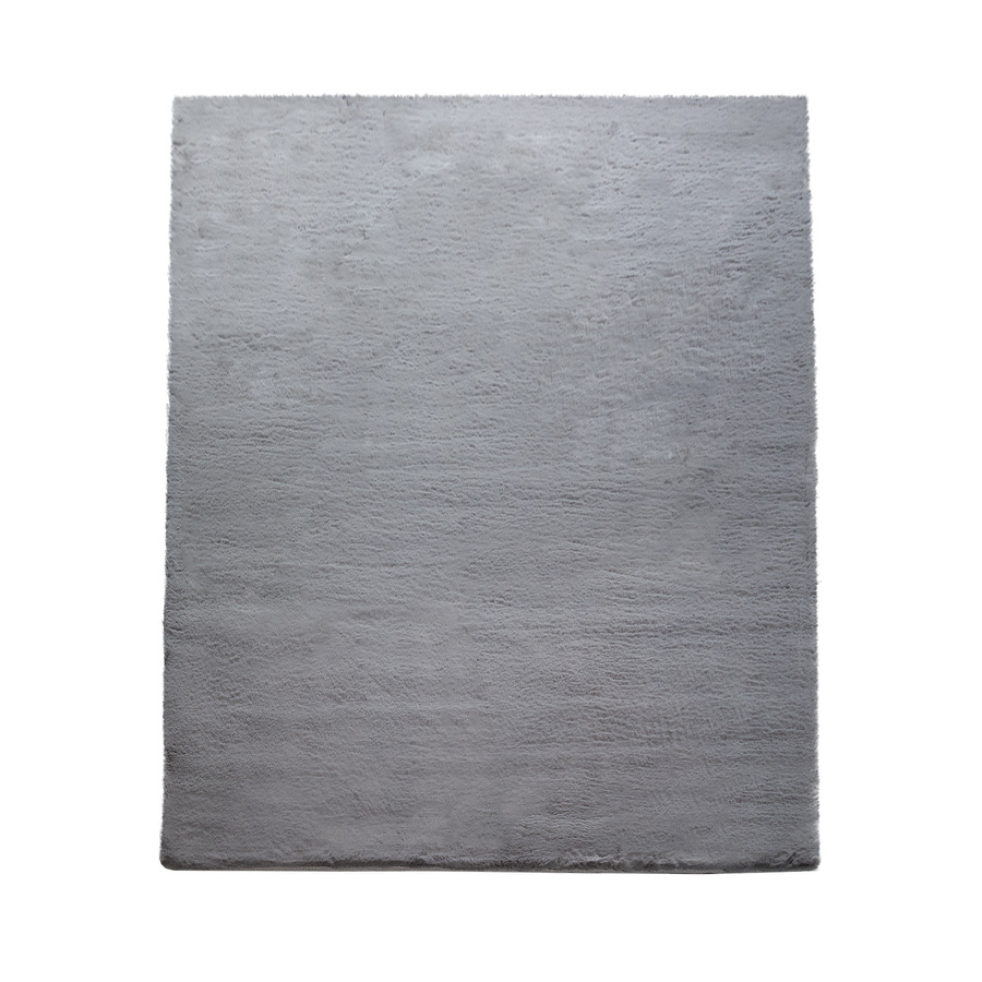Fellteppich Fluffy in Anthrazit, rechteckig, B/H: 120 x 160 cm - Bild 2
