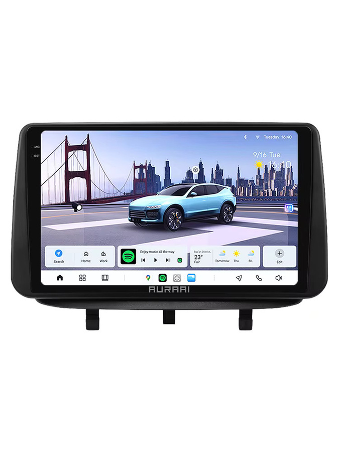 AURAAI Autoradio für Opel Meriva B 2009 - 2014 mit Carplay, Android Auto, 2K ADAS 360 Kamera, GPS und DSP Multimedia-Player in Schwarz - Bild 5