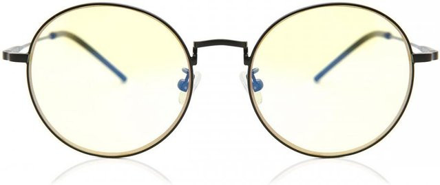 Gunnar Ellipse Korrektionsbrille, oval, Vollrand, Metal, Black/White, Unisex - Bild 1