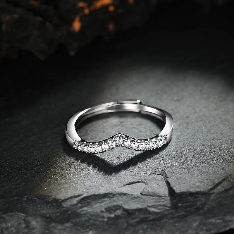 SAY Ring 925 Silber, Zirkonia, Damen - Bild 2