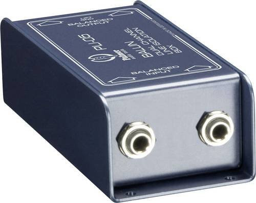 Palmer Audio LI 05 Aktive DI Box in Blau mit 3,5 mm Klinkenanschluss - Bild 1