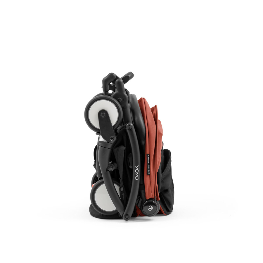 Stokke Yoyo5 Travel Buggy in Rot mit einhändiger Faltfunktion und Federung - Bild 2