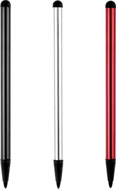 ALLOET Kapazitiver Touchscreen Stylus in Schwarz für Android und iOS zum Zeichnen und Schreiben auf Tablets, iPad, iPhone, Samsung und Huawei - Bild 1