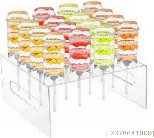 DaugY 33 Organizer aus transparentem Acryl für Cake-Pops und Lollipops - Bild 1