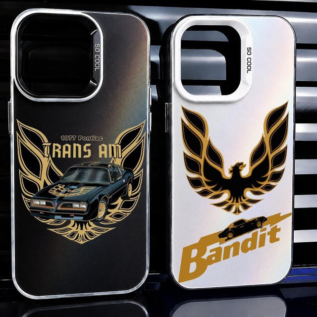 Pontiac Handyhülle mit Farbverlauf aus TPU in Multicolour, stoßfeste Soft-Touch Hülle für iPhone 11 12 13 14 15 16 17 Pro Max - Bild 1