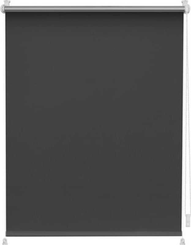 Lichtblick Thermo Klebe- und Klemmrollo Verdunkelungsrollo in Anthrazit Schwarz, Breite: 80 cm, Höhe: 150 cm - Bild 6