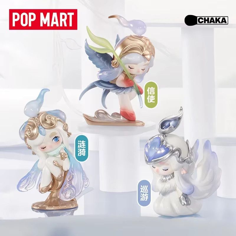 POP MART Chaka Luminous Reverie Serie Blind Box Anime Figur als dekoratives Desktop Ornament für Mädchen - Bild 1