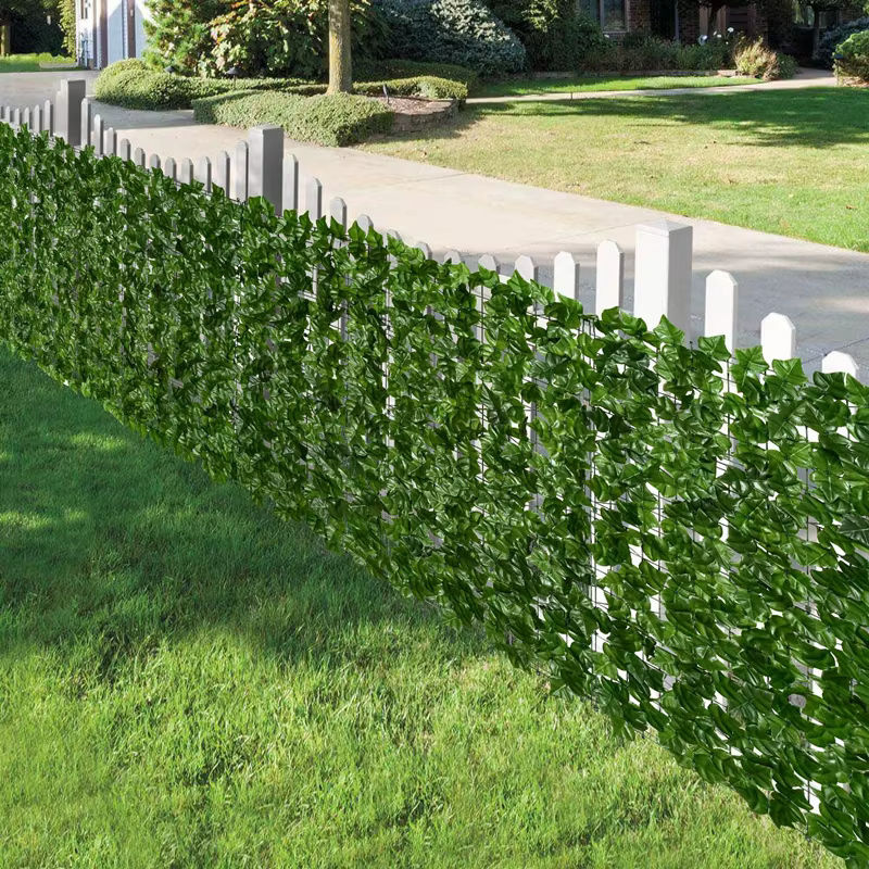 Künstlicher Efeu-Sichtschutz als Blattzaun in Grün für Garten und Balkon, B: 50 cm, L: 500 cm - Bild 3
