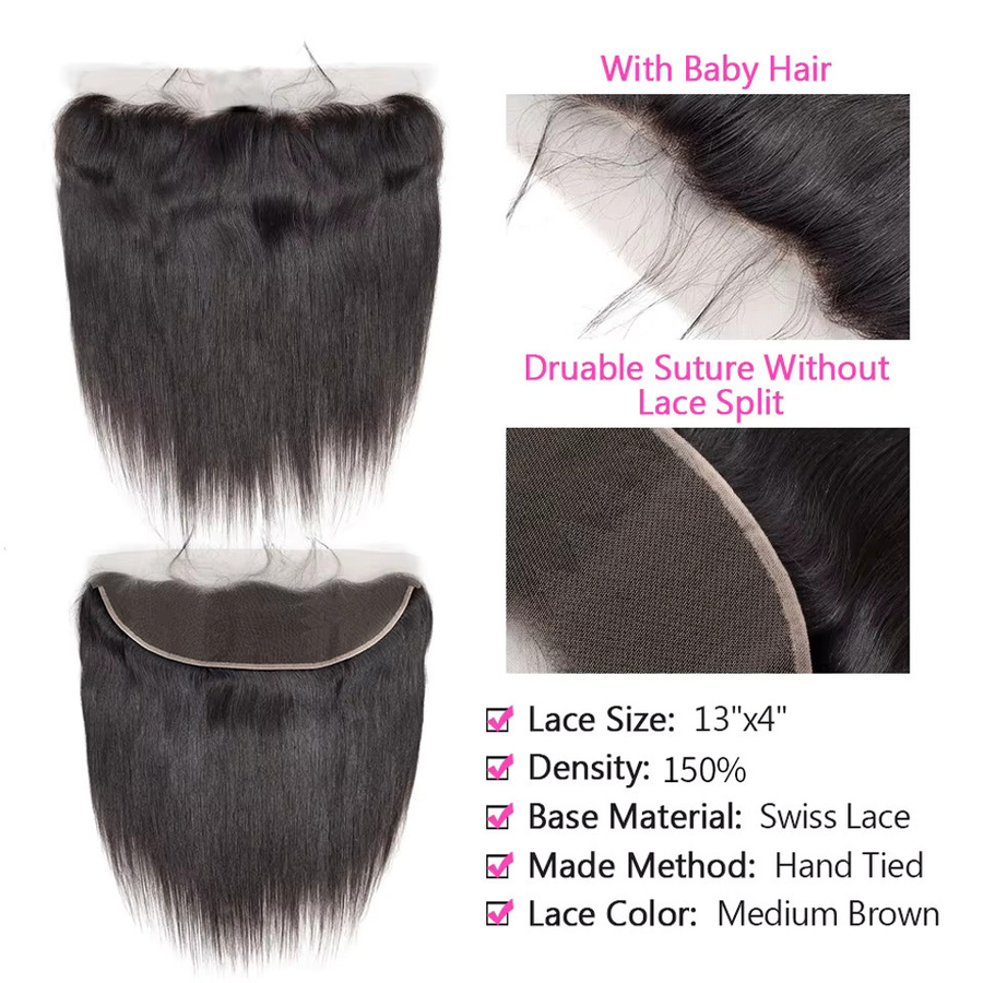 Fashowbeauty Echthaar-Extensions-Set, Glatt, Brasilianisches Echthaar - Bild 3