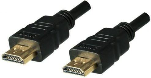 MAG HDMI Kabel 19-pol A Stecker auf A Stecker, Schwarz, Länge: 1,0 m - Bild 1