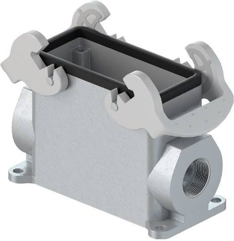 Wieland Electric Gehäuseunterteil 73.331.4035.1 aus Aluminium in Grau - Bild 1