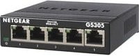 NETGEAR GS305-300PES Netzwerk Switch, 5-Port Gigabit Ethernet LAN, Schwarz - Bild 1