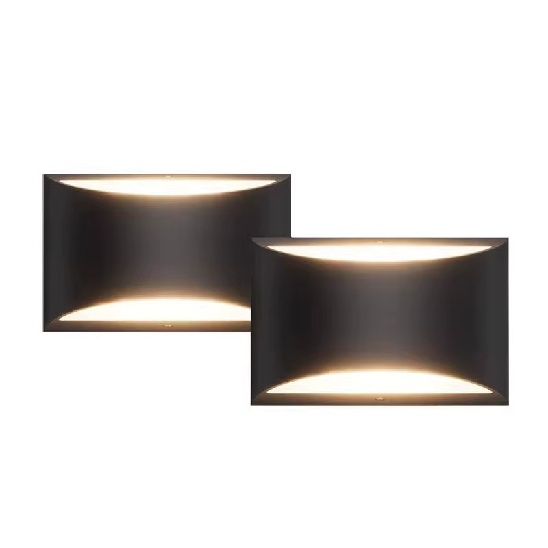 Feiyunlux Moderne LED Wandleuchte aus Aluminium mit 6W integriert in Weiß oder Schwarz - Bild 4