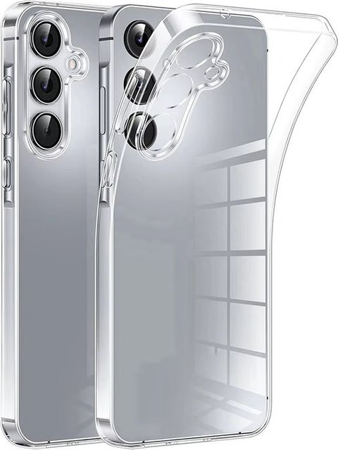 Stoßfeste transparente Silikon-Softcase Handyhülle für Samsung Galaxy S26 S25 S24 S23 S22 S21 Ultra Plus Note20 - Bild 1
