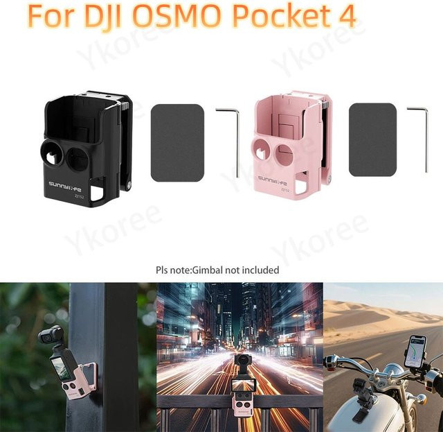 Multifunktionale Magnethalterung und verstellbarer Ständer für DJI Osmo Pocket 4 Kamera Gimbal Zubehör - Bild 1