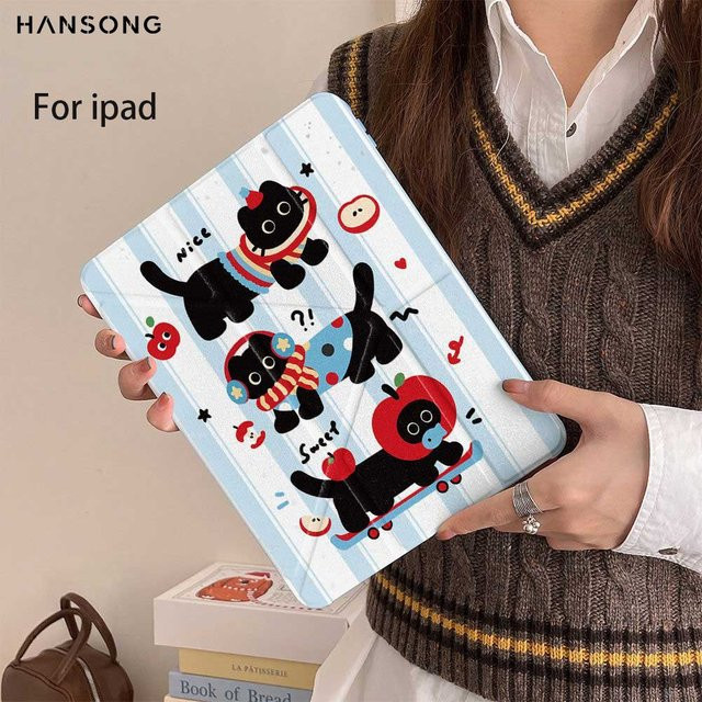 Hansong Tablet Hülle für iPad Pro, Air und Mini in Multicolour - Bild 1