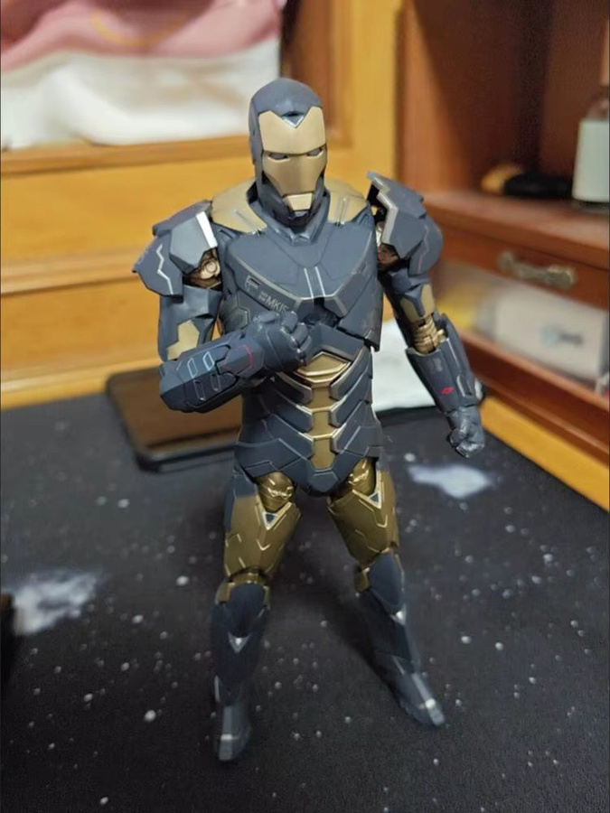 ZD Toys Marvel Iron Man Tony Stark Actionfiguren, mit beweglichen Gelenken - Bild 3