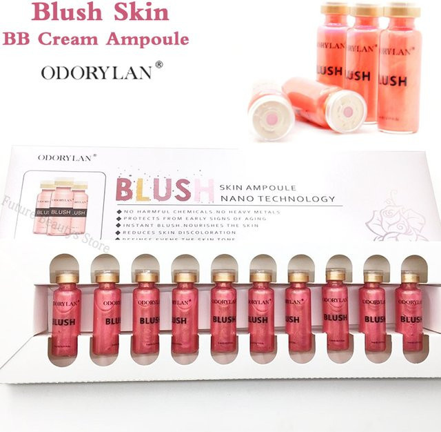 Korea Glow Blush BB Creme Ampulle Serum Set, 5 ml, Glänzend - Bild 1