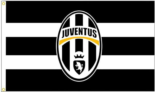 LarchNook Fußballmannschaftsflagge aus Polyester für Sportfans, B: 290 cm, H: 150 cm - Bild 1