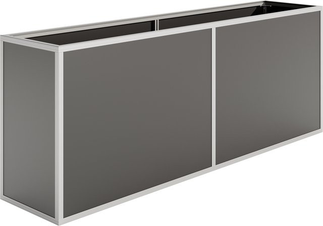 KGT Aluminium-Hochbeet 210 in Silber, B/T/H: 45 x 205 x 77 cm - Bild 1