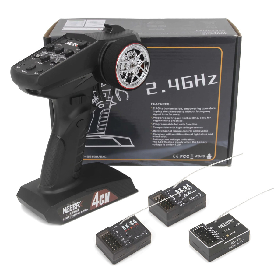 NEEBRC Digitale Fernbedienung Radio System, Lichtsteuerung, Metall, Zubehör - Bild 3