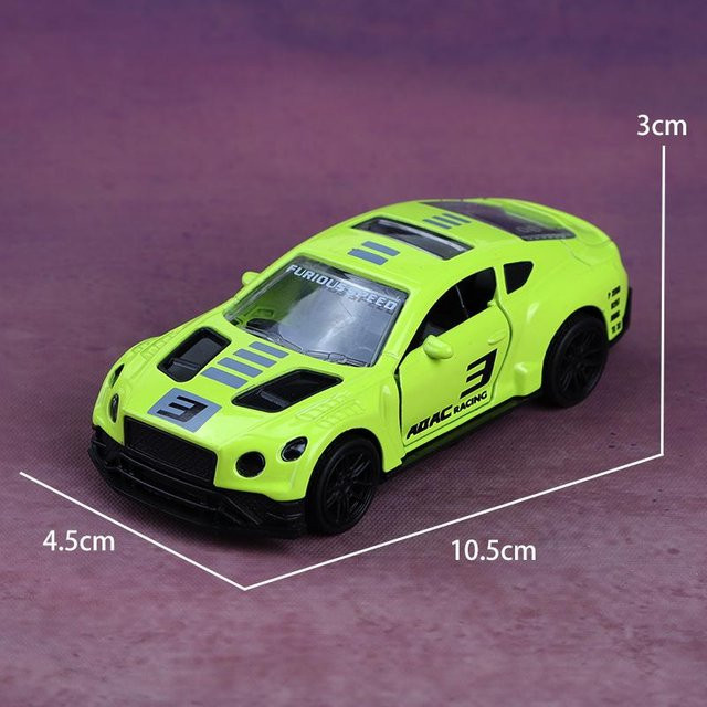 Linyi toy car Verschiedene Rennwagen, Legierungs-Modellauto, 1:43, ab 4 Jahren - Bild 1