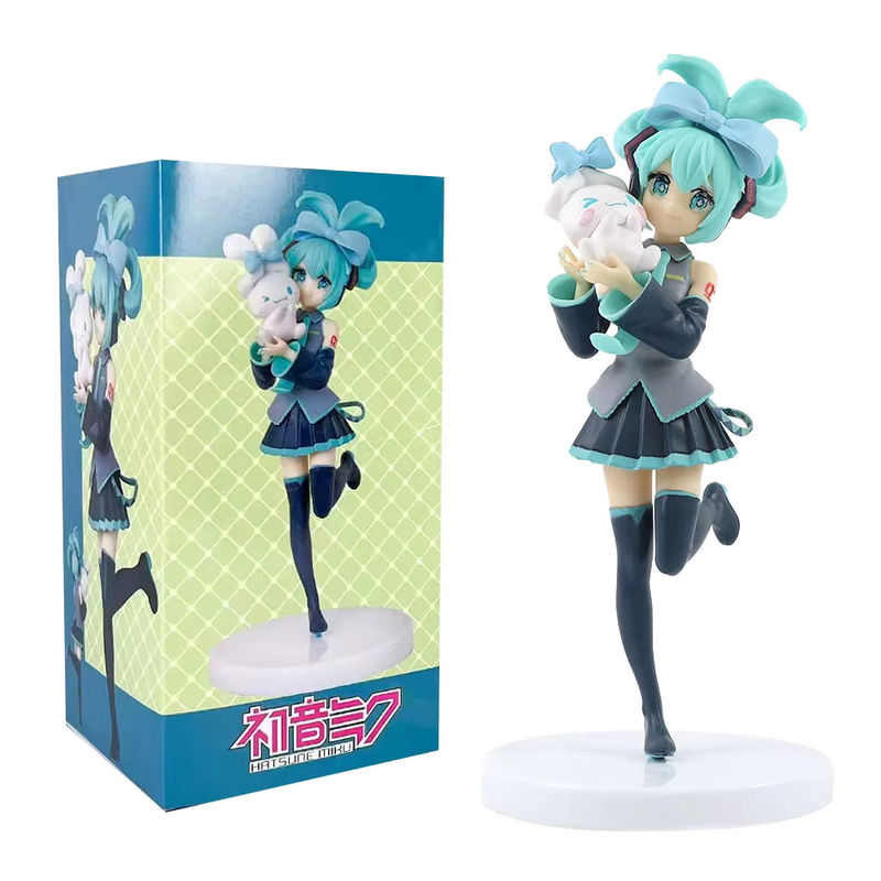 Bandai Anime Figur Hatsune Miku X Cinnamoroll Dekoration mehrfarbig Höhe: 21 cm - Bild 5