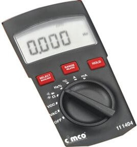 Cimco Digital Multimeter 111404 in Schwarz - Bild 1