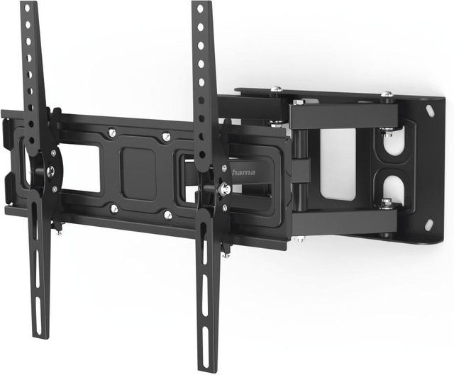 Hama TV-Wandhalterung schwarz, schwenkbar und neigbar für bis zu 65 Zoll, VESA 400x400 mm - Bild 1