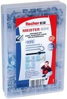 Fischer EasyDIY Box Gipskarton mit 101 Teilen aus Kunststoff in Grau und Transparent inklusive Schrauben, Haken und Dübeln - Bild 1