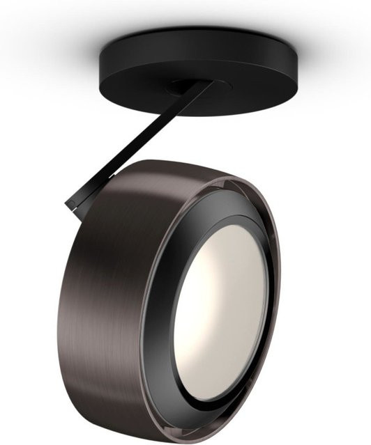 Occhio Più R alto 3d up VOLT LED-Deckenstrahler in Schwarz matt mit Glas-Cone und warmweißem Licht (2700K) - Bild 1