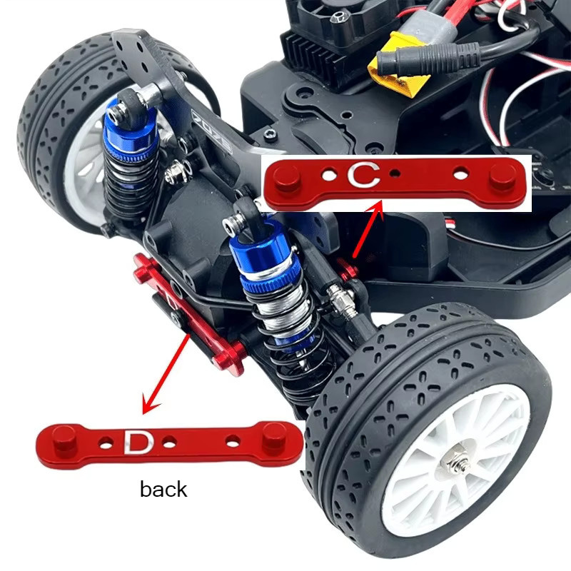 MJX RC-Auto Metall-Upgrade- und Modifikations-Set, 1:10, Zubehör - Bild 2