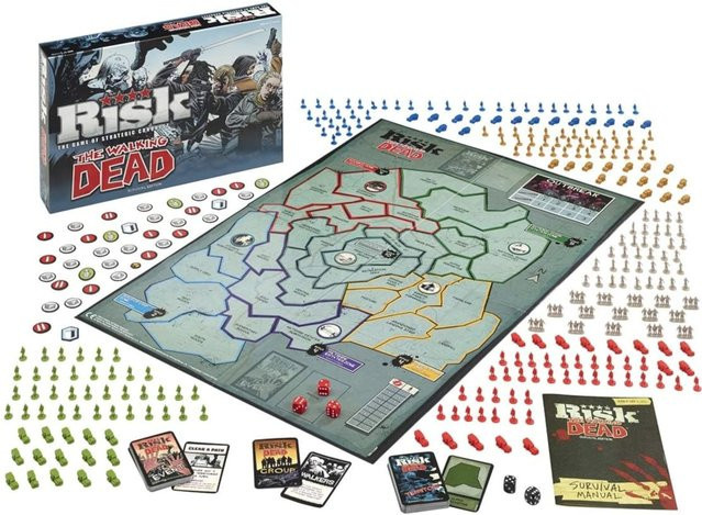 Winning Moves Risk The Walking Dead Survival Edition Brettspiel englisch - Bild 1