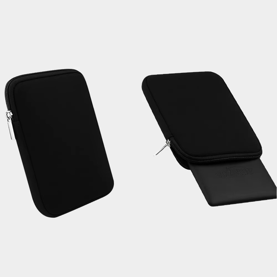Ropada Universal Tablet Hülle mit Reißverschluss für Samsung Galaxy Tab S7 S6 Lite S4 S3 S2 A7 A8 9,7 bis 11 Zoll in Grau oder Schwarz - Bild 3