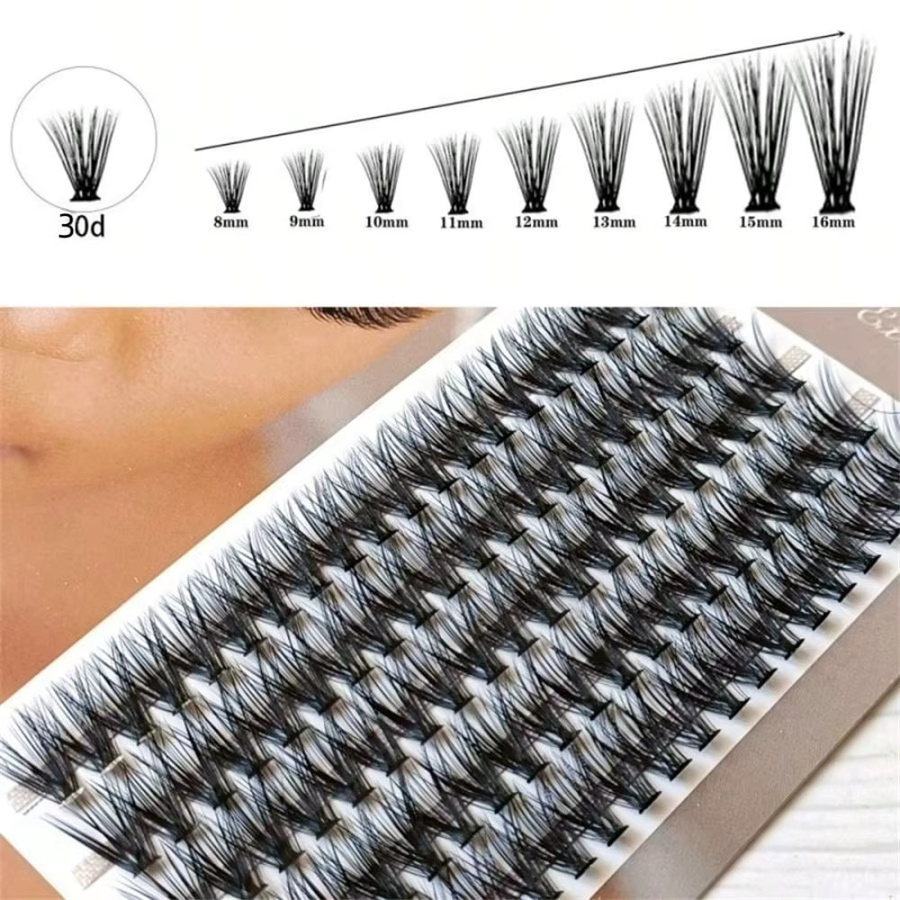 LIMEIKAI 3D-Wimpern, natürliche Locken, 100 Stück - Bild 3