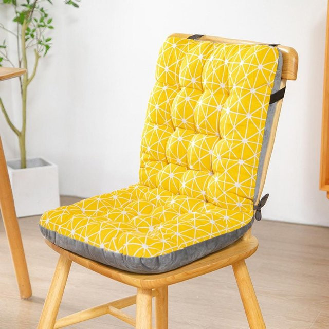 YTO Vorhang aus Baumwolle und Polyester, Gelb, Rechteckig - Bild 1