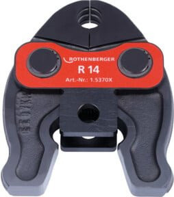 Rothenberger Pressbacke Compact R14 aus Stahl in Rot - Bild 1