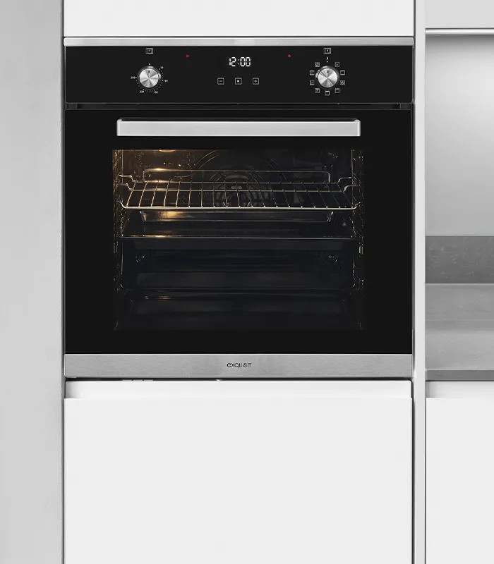 Exquisit Einbaubackofen EBE76-9-H-020 in Silberfarben mit 76 l Volumen - Bild 8