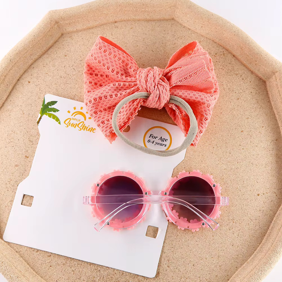 Sonnenbrille für Kinder, Gänseblümchen, Rund, Vollrand, Kunststoff, Grün - Bild 2