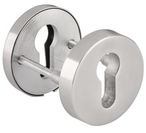 Tecwerk Schutzrosette aus Edelstahl in Silber - Bild 1