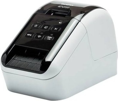 Brother QL-810Wc Etikettendrucker Thermodirekt mit WLAN und USB, Farbe: Schwarz/Weiß, B/T/H: 125 x 234 x 145 mm - Bild 1
