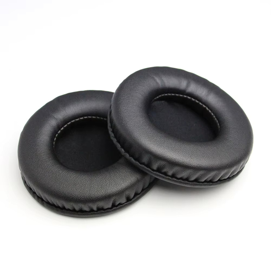 2 Stück Protein-Leder-Ohrpolster Ersatz für JBL E50 E50BT S500 S700 Kopfhörer in Schwarz - Bild 3