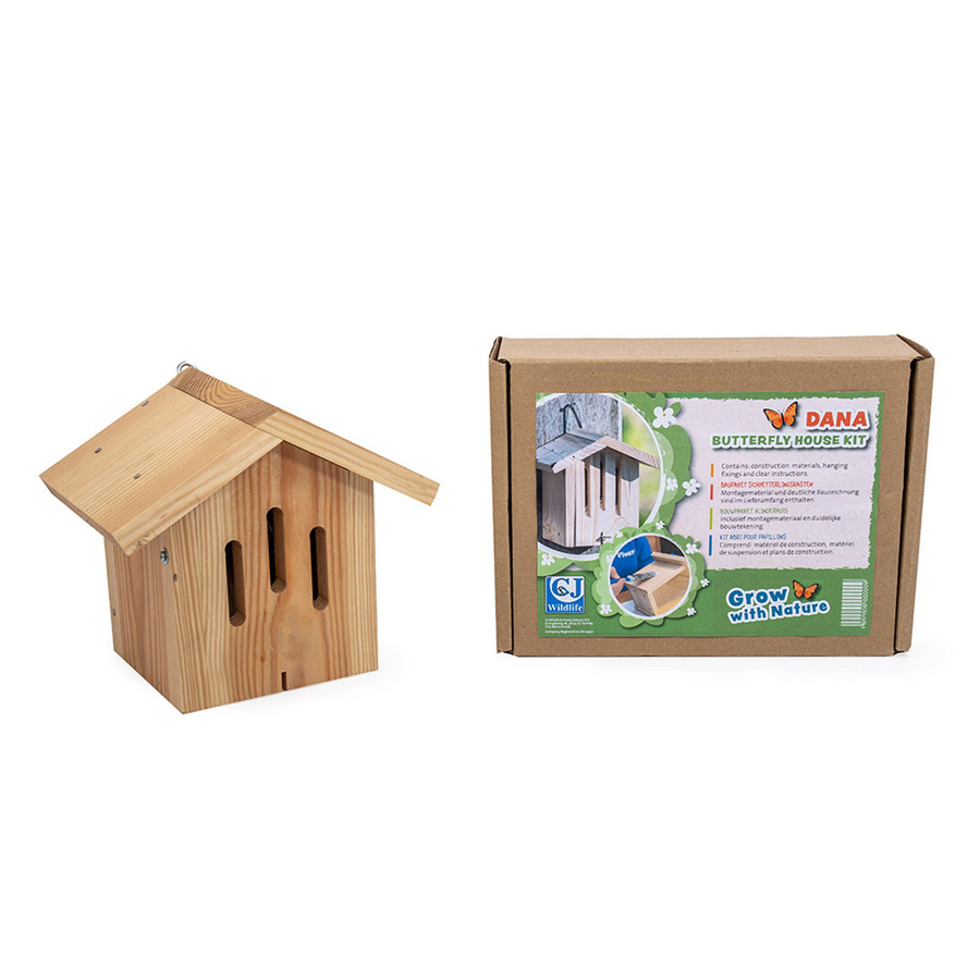 Vivara Kids Bausatz für Schmetterlingskasten Dana aus Holz in Braun - Bild 2